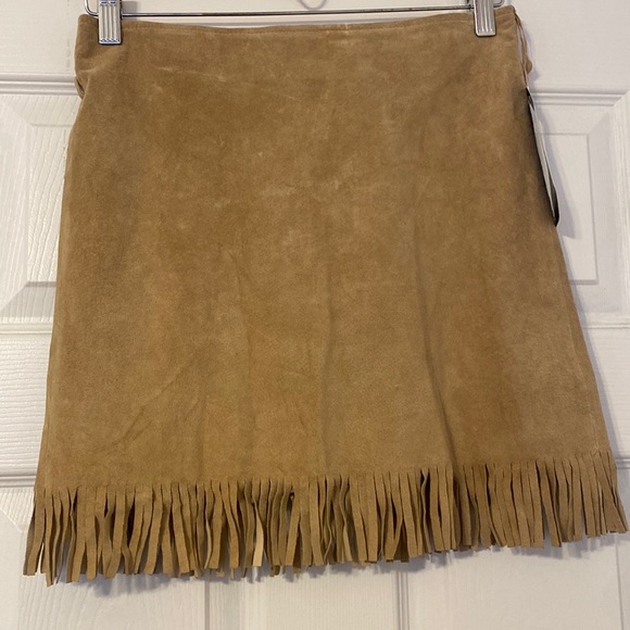 Ralph Lauren Dresses & Skirts - Ralph Lauren leather skirt size 4